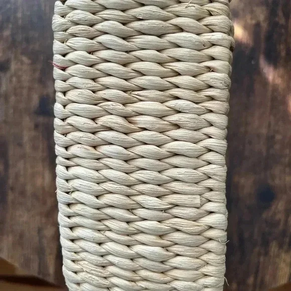 Sonoma patriotic straw bag, red, white & blue sequin embellished stars - Picture 8 of 13